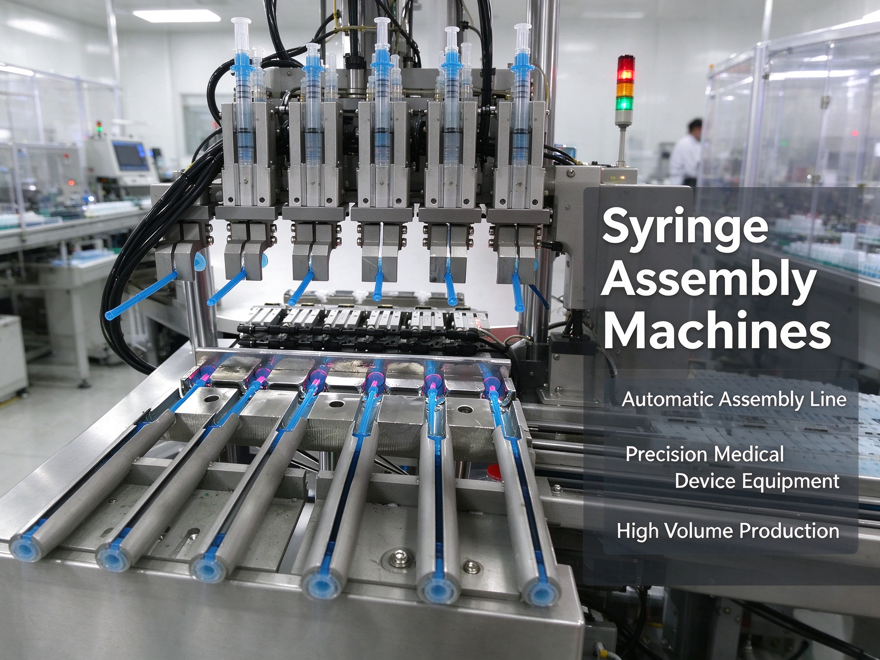 Syringe Assembly Machines for Medical Device Production