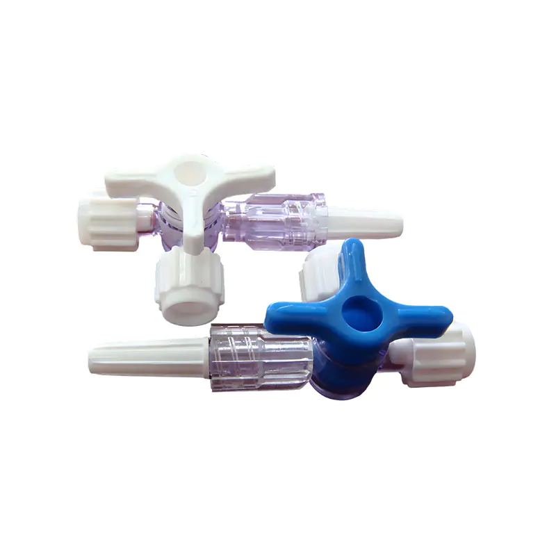 Medical 3 Way Stopcock Valve Luer Lock Connectors
