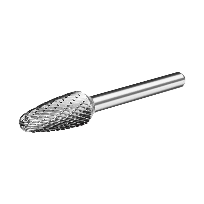 Carbide Rotary Burs Pointed Tree Shape Grinding Bit