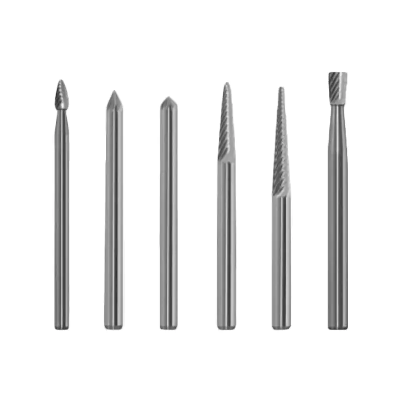 Solid Carbide Burs Assorted Multi Shape Set Pieces