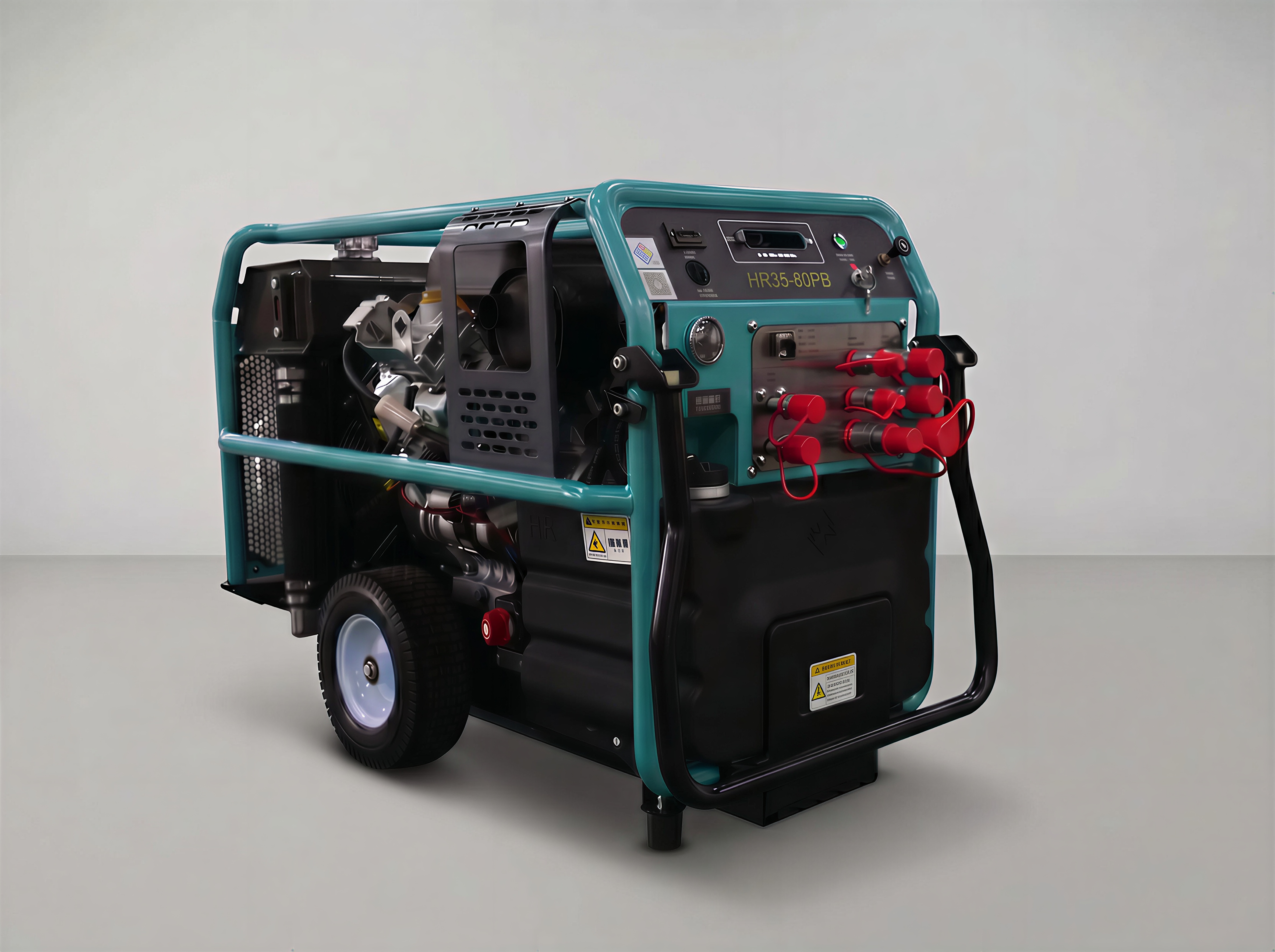 Industrial-grade Portable 35HP Hydraulic Power  Pack（HR35-80P）