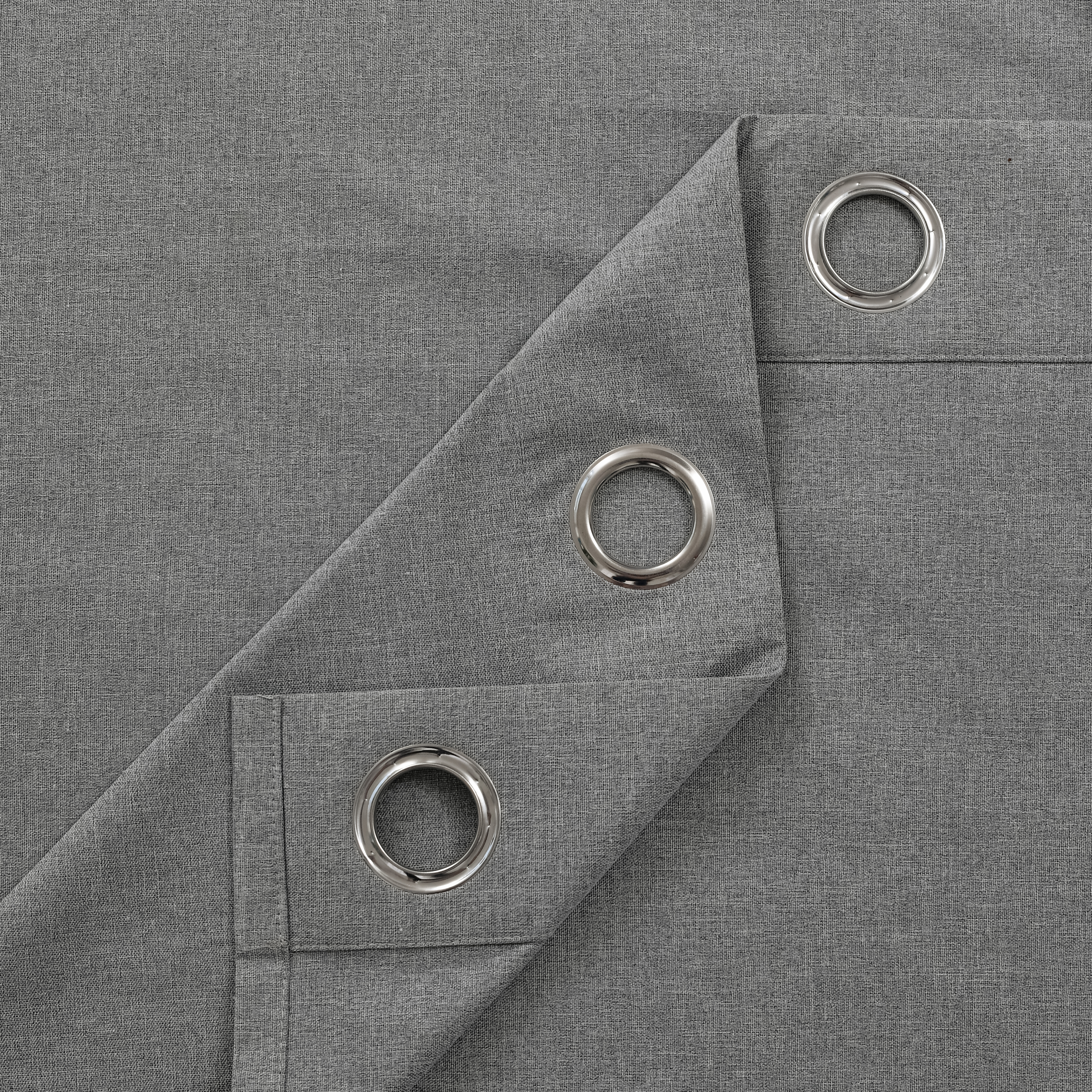 Double-sided lightweight linen full blackout