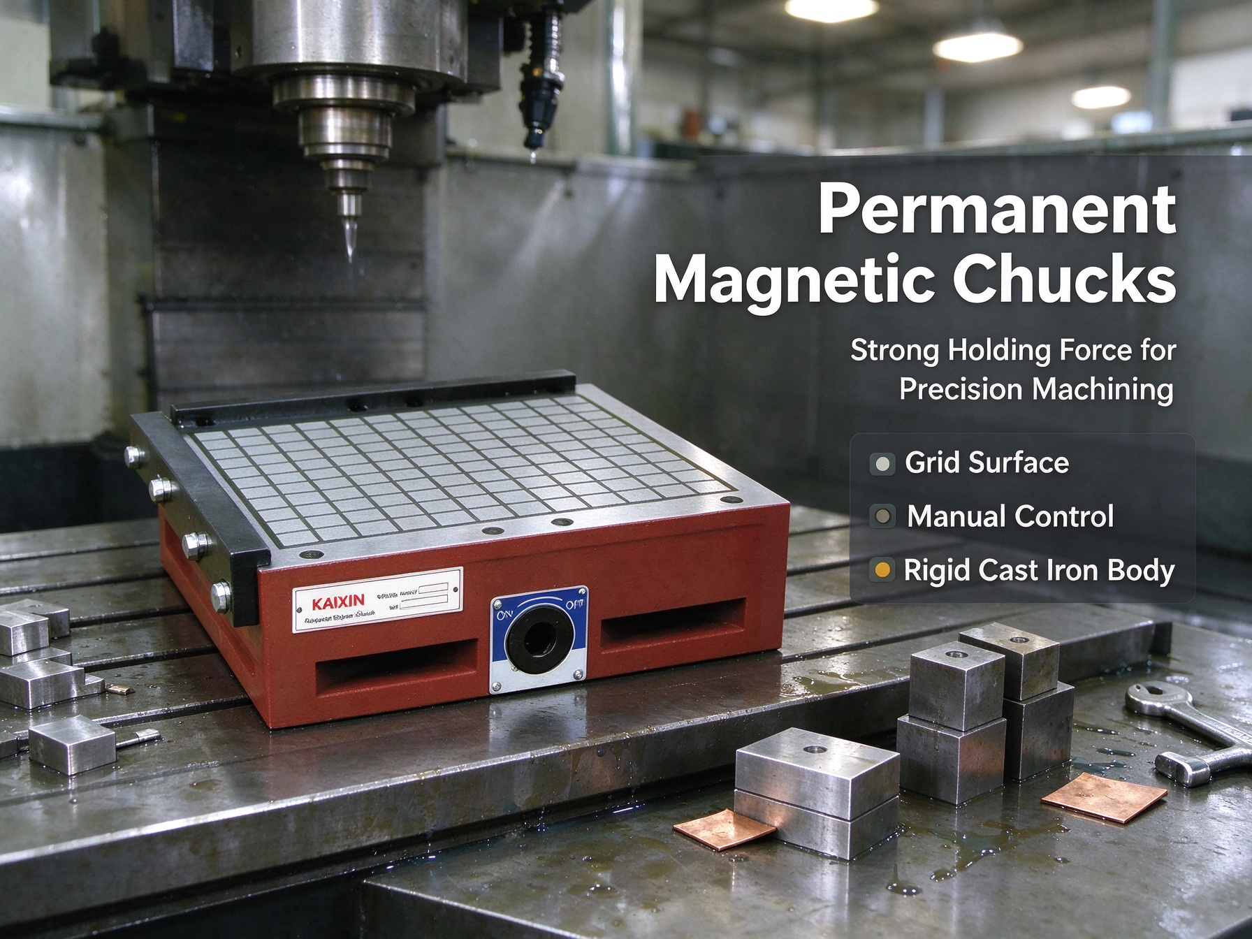 Permanent Magnetic Chucks for Precision Machining