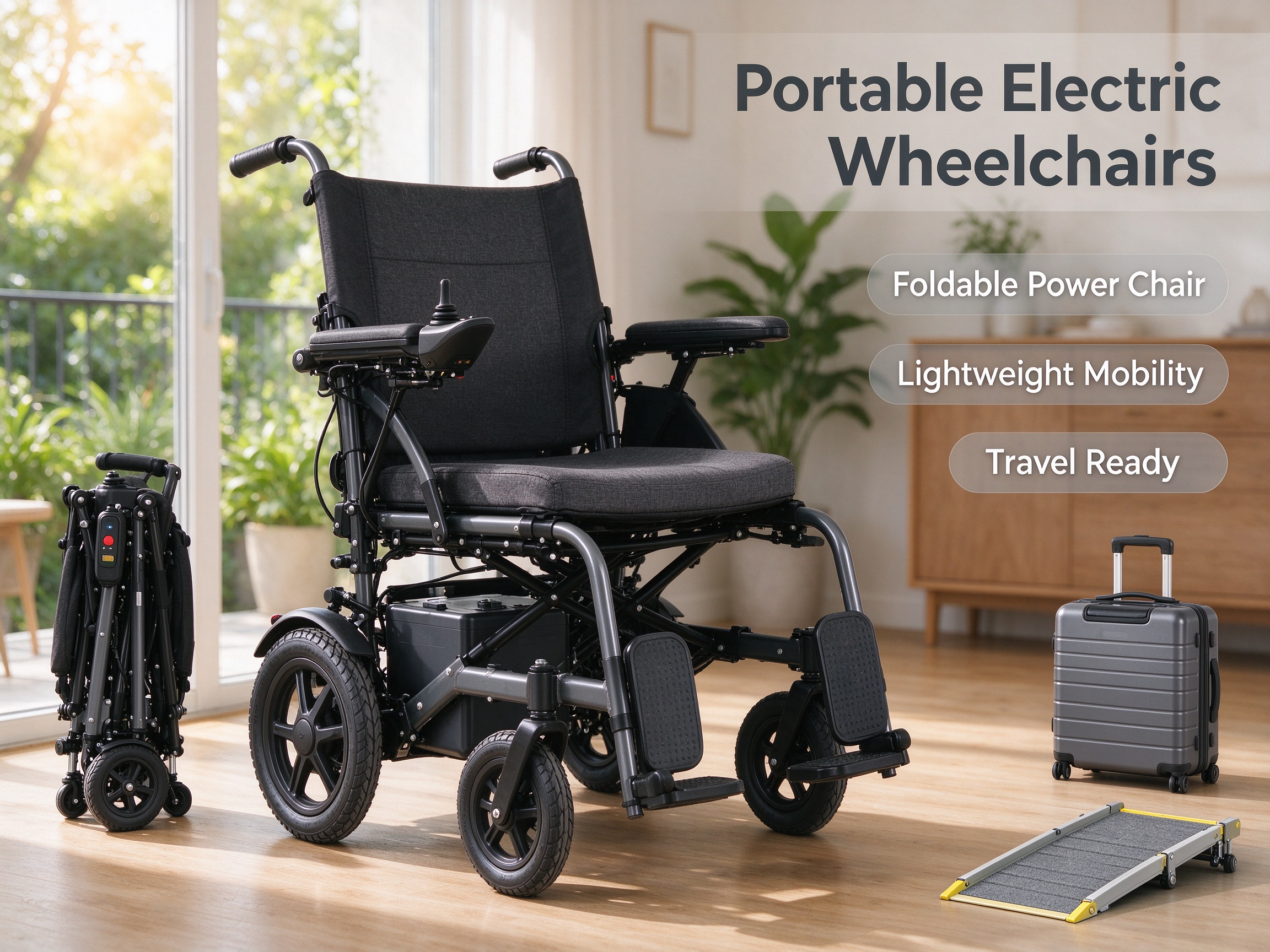 Portable Electric Wheelchairs for Travel and Daily Mobility
