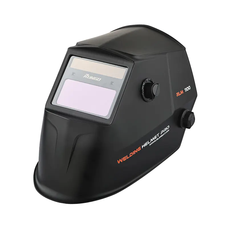 Solar Powered Matte Black Auto Lens Welding Helmet
